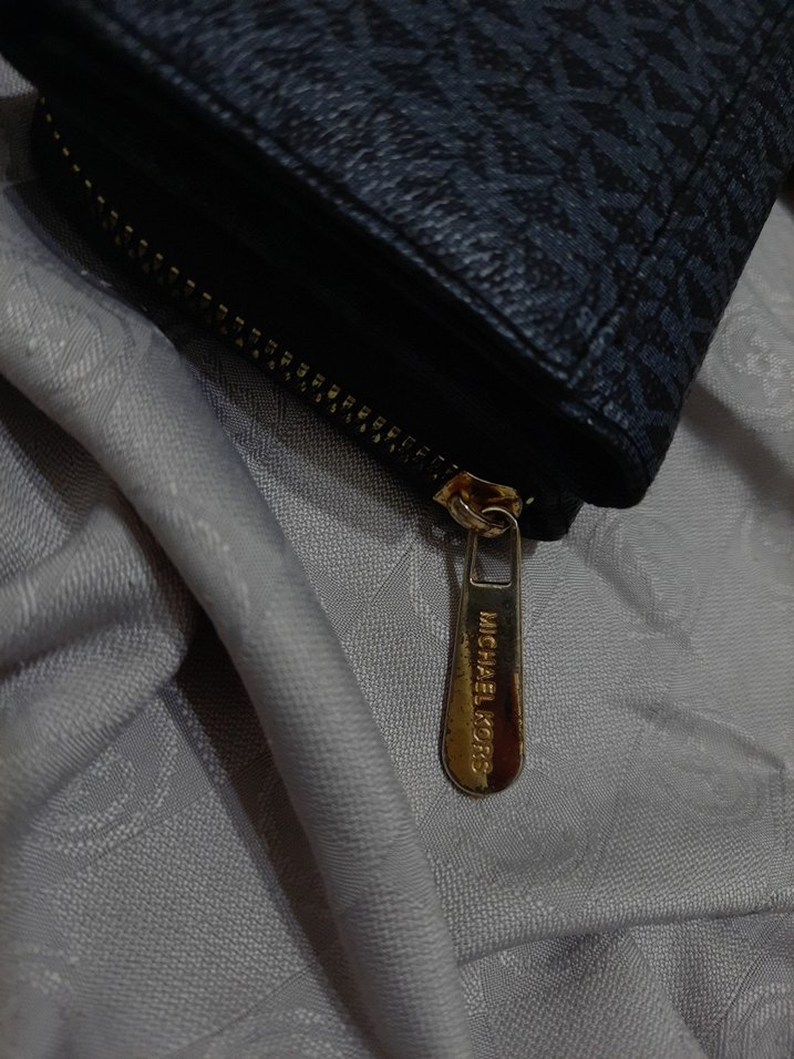 Desenli Fermuarlı Kadın Cüzdanı - Görsel 5