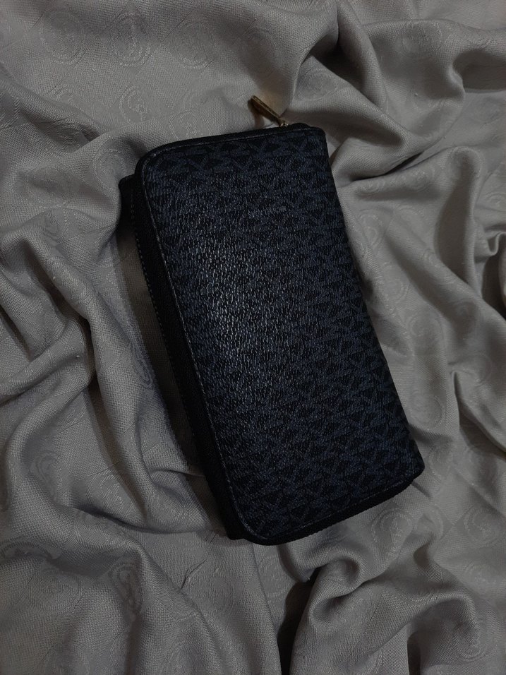 Desenli Fermuarlı Kadın Cüzdanı - Görsel 3