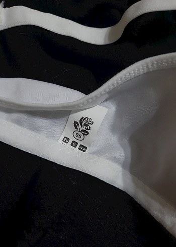 Beyaz Minimalist Dantelli Sütyen - Görsel 4