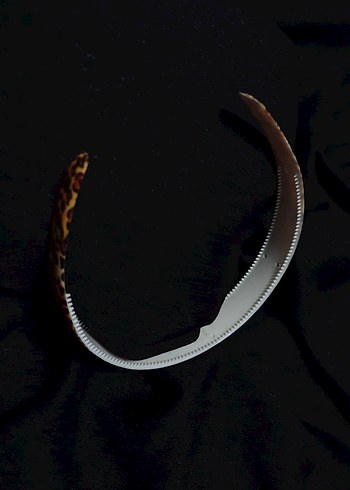 Kahverengi Elastik Bohem Saç Aksesuarları Seti - Görsel 13