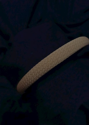 Kahverengi Elastik Bohem Saç Aksesuarları Seti - Görsel 4