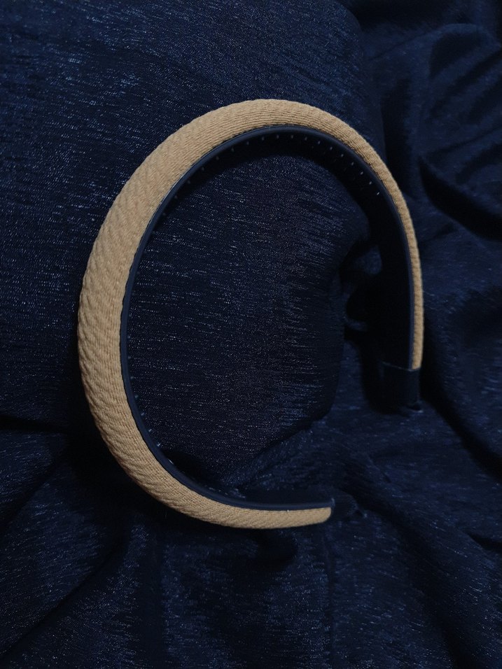 Kahverengi Elastik Bohem Saç Aksesuarları Seti - Görsel 3