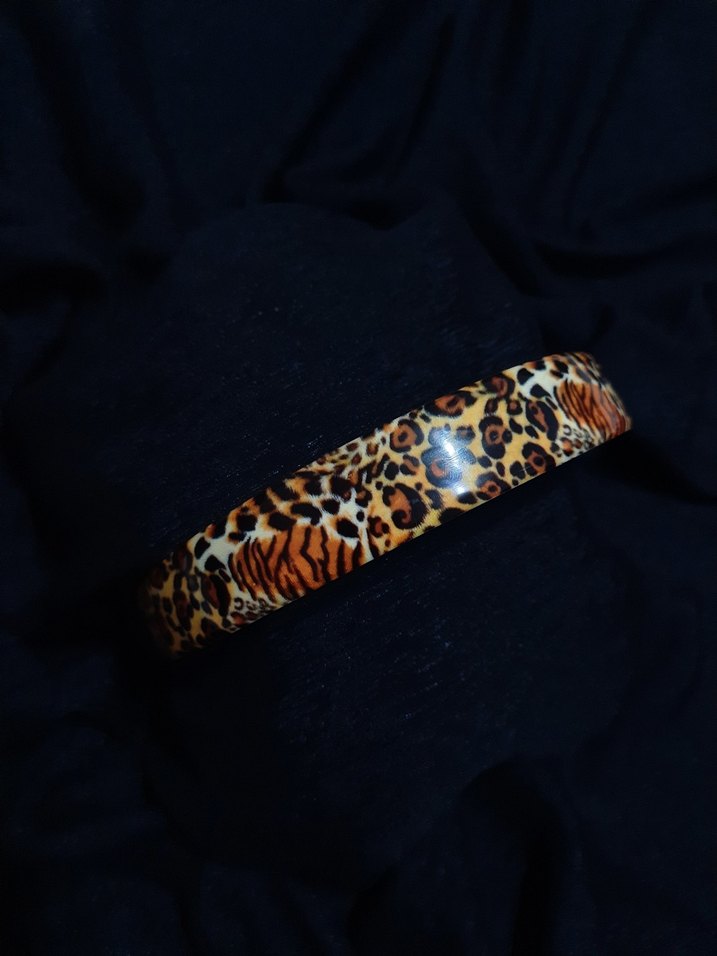 Kahverengi Elastik Bohem Saç Aksesuarları Seti - Görsel 5