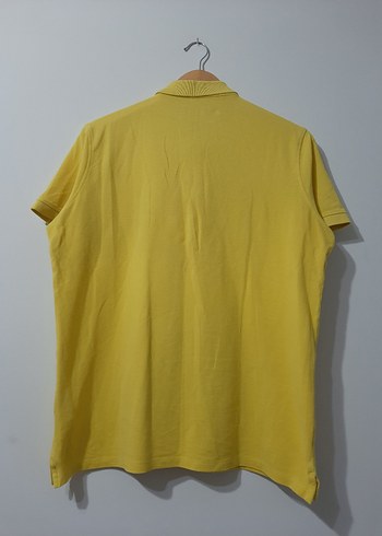 Erkek Sarı Kısa Kollu Polo Tişört - Görsel 2