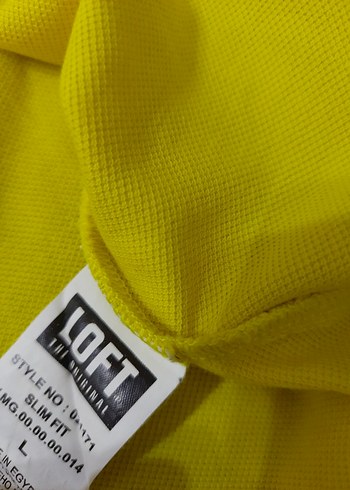 Erkek Sarı Kısa Kollu Polo Tişört - Görsel 4