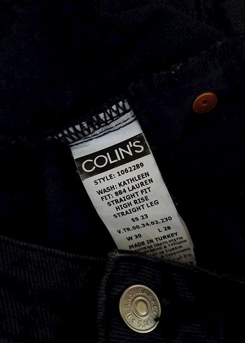 30 Beden siyah Renk Siyah Regular Fit Kadın Denim Pantolon