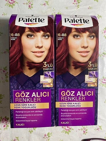 Palette 6.88 Yoğun Kızıl Saç Boyası