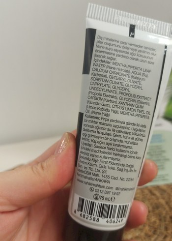 Aktif Karbonlu Diş Macunu - Görsel 3