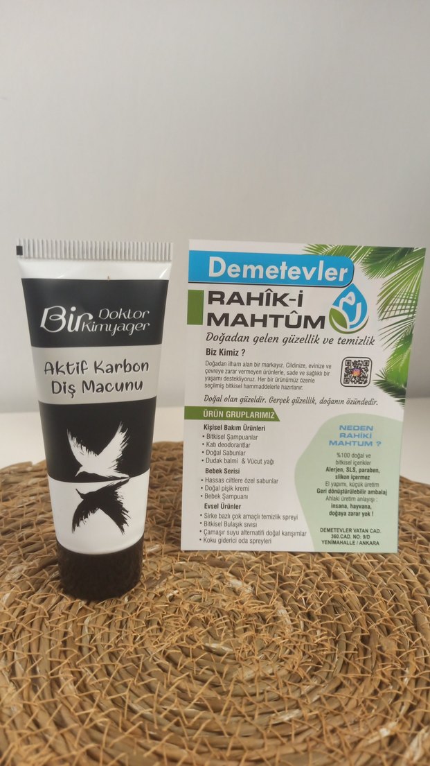 Aktif Karbonlu Diş Macunu - Görsel 2