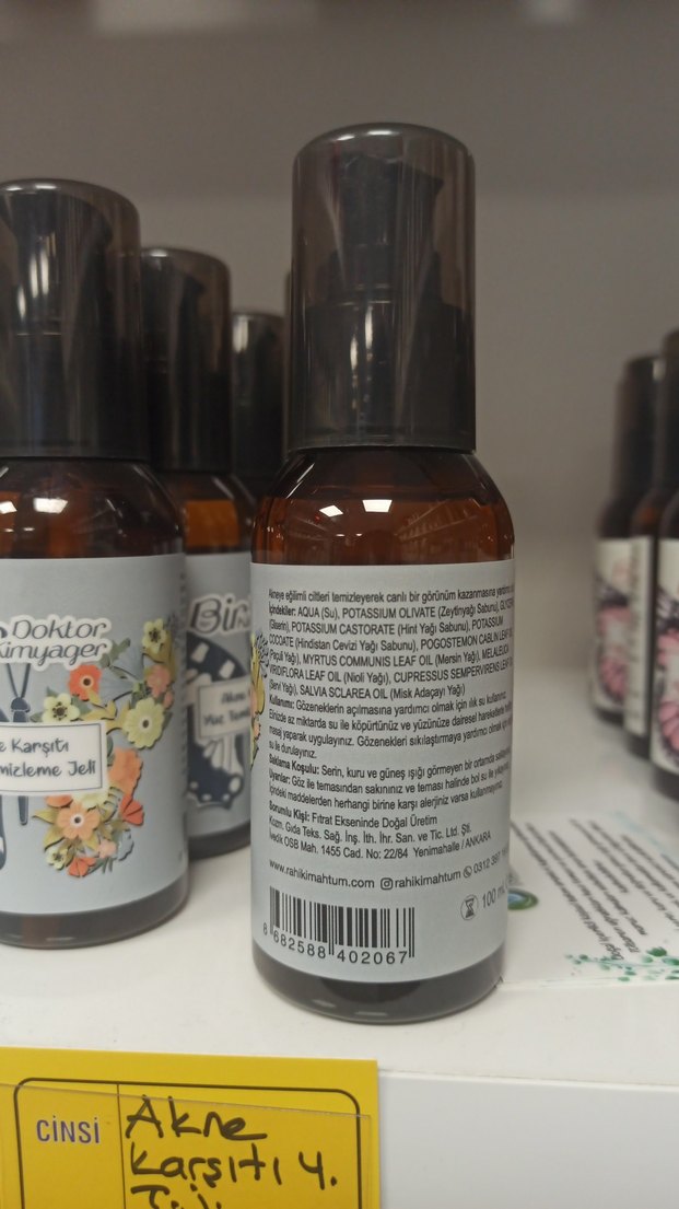 Akne Karşıtı Yüz Temizleme Jeli - Görsel 2