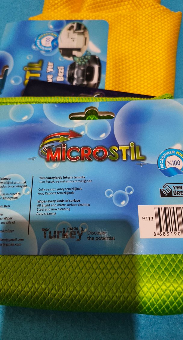 3 adet mikro fiber kurulama bezi - Görsel 3