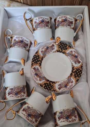 porselen fincan seti 6 kişilik - Görsel 2