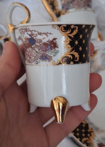 porselen fincan seti 6 kişilik - Görsel 4