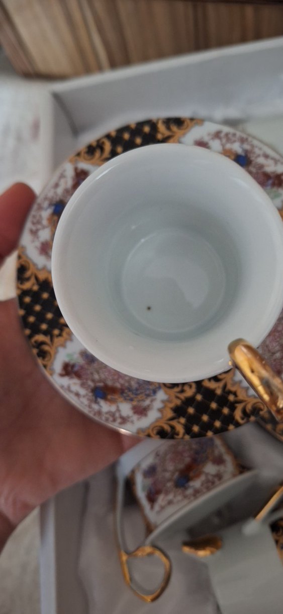 porselen fincan seti 6 kişilik - Görsel 5