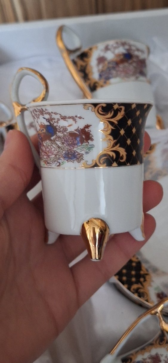 porselen fincan seti 6 kişilik - Görsel 4