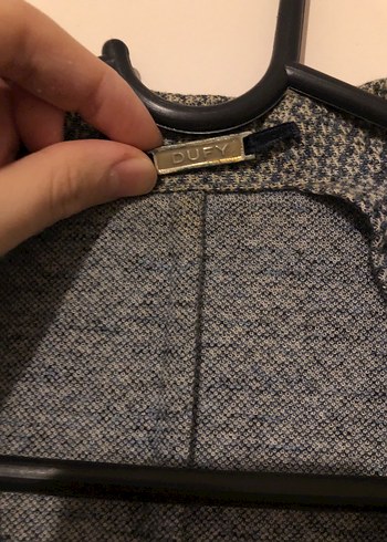 Gri Düğmeli Erkek Ceket - Görsel 3