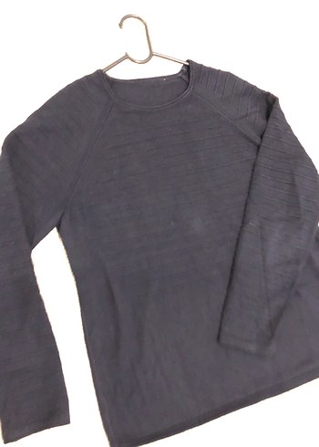 Lacivert Avva Kazak - Görsel 6