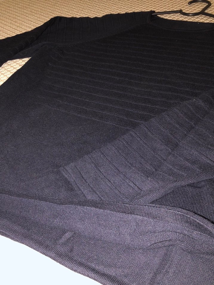 Lacivert Avva Kazak - Görsel 4