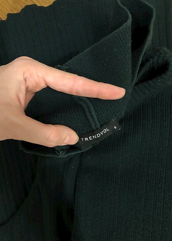 Koyu Yeşil Triko Takım - Görsel 8