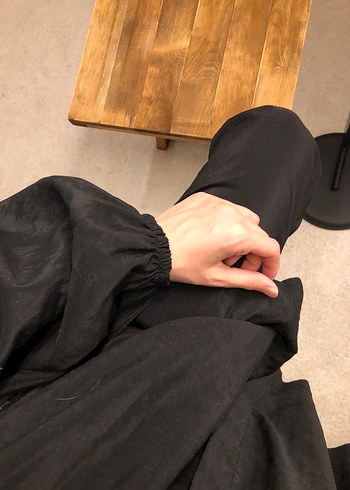 Parlak Siyah Gömlek Pantolon Takım - Görsel 7