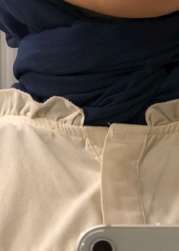 Fırfırlı Beyaz Gömlek - Görsel 6