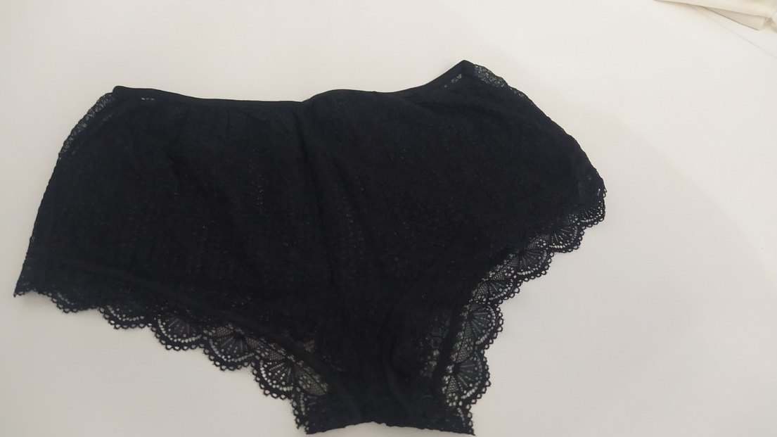 Siyah Dantel Gotik Bralet - Görsel 3