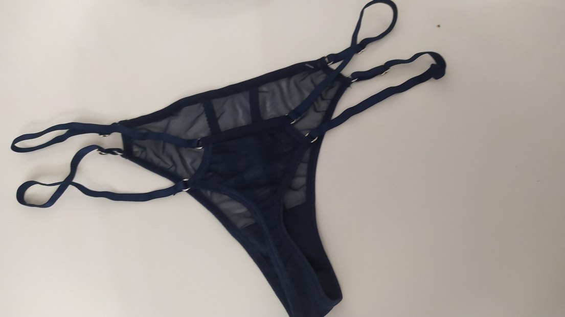 ayarlanabilir tül detaylı tanga model - Görsel 2