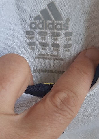 7 Yaş Beden beyaz Renk Adidas Fenerbahçe Forma