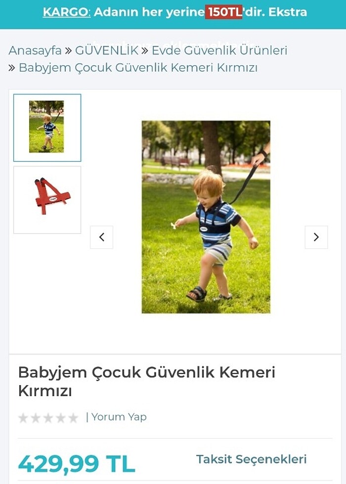 Baby jem  yürüme kemeri  - Görsel 2