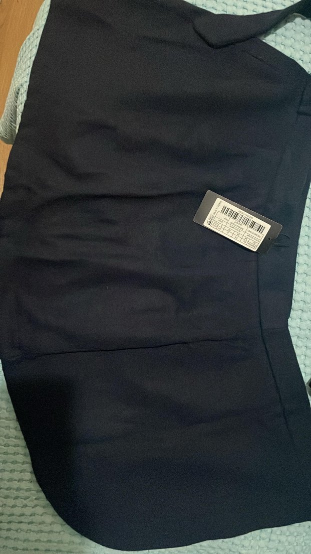 Trendyol bağlamalı lacivert Mini etek - Görsel 2