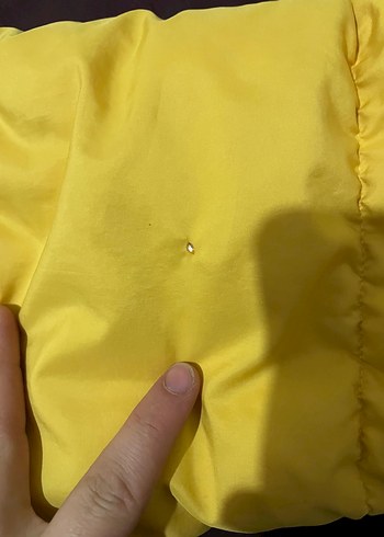 orijinal Nike sarı mont - Görsel 2