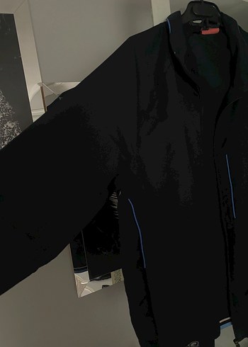 Erkek Siyah Fermuarlı  ceket - Görsel 4