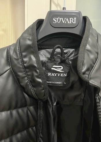 Erkek Siyah Deri Fermuarlı Mont - Görsel 3