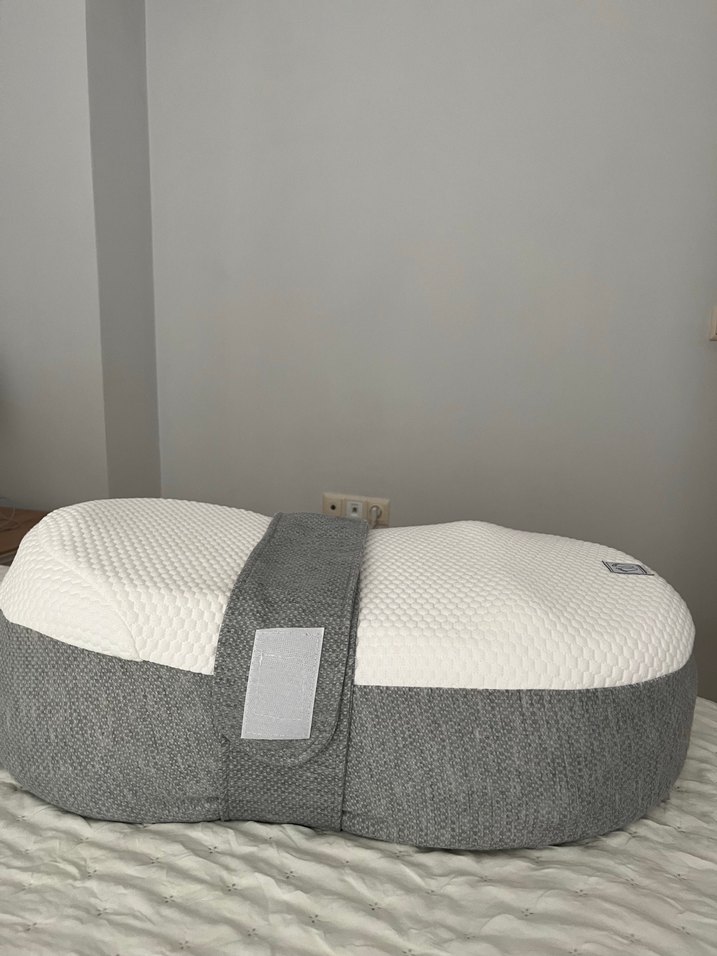 Gri Emzirme ve Hamilelik Destek Yastığı - Görsel 3