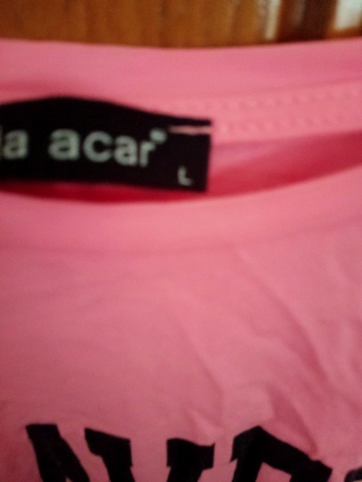 Pembe Kız Çocuk Kısa Kollu Baskılı Tişört - Görsel 3