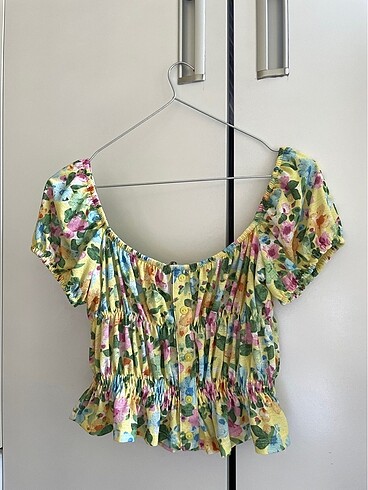 Sheinside Cicek desenli ust