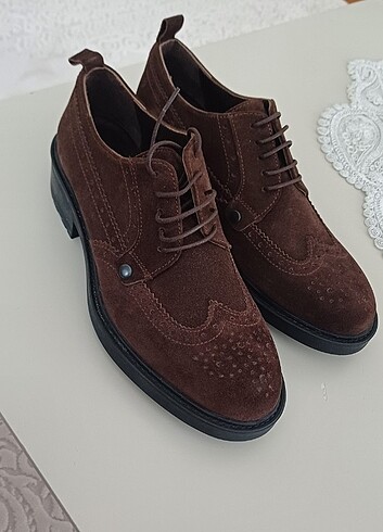 37 Beden Terra shoes hakiki deri ayakkabi