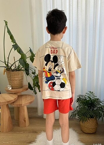 Zara GAP MICKEY ÇOCUK TAKIM