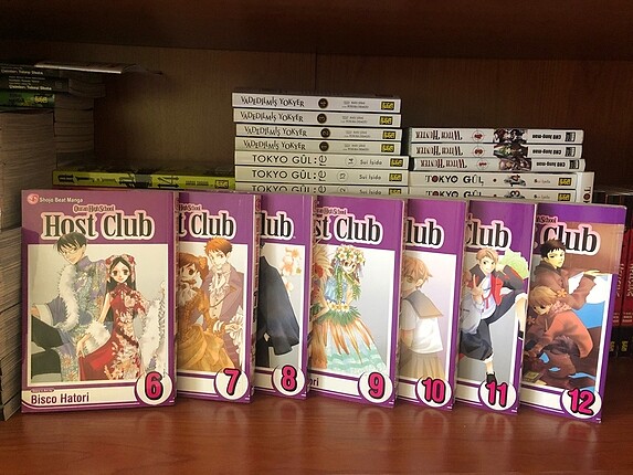 Host Club İngilizce Manga 6-12 Ciltler