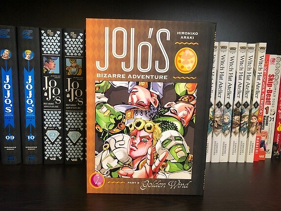 JoJo Part 5 1. Cilt İngilizce Manga