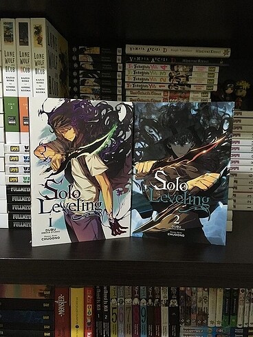 Solo Leveling 1-2 ingilizce Manga