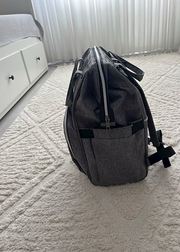 Gri Bebek Bakım Çantası - Görsel 2