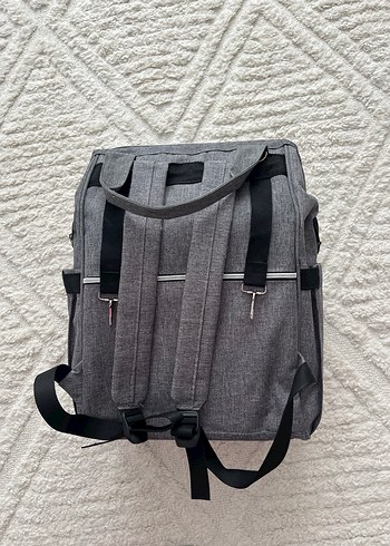 Gri Bebek Bakım Çantası - Görsel 3