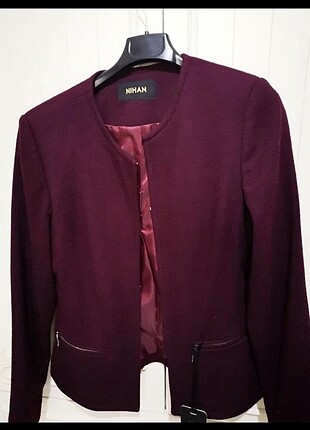 Nihan bordo ceket