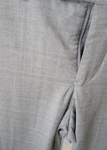 Gri Düğmeli Erkek Takım Yeleği - Görsel 4