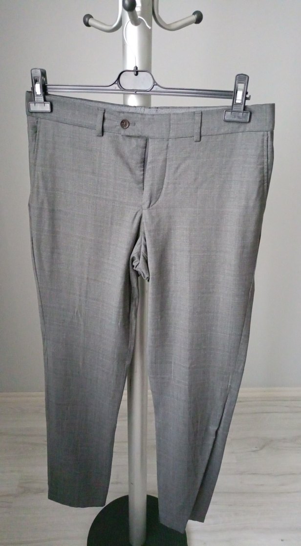 Gri Düğmeli Erkek Takım Yeleği - Görsel 3