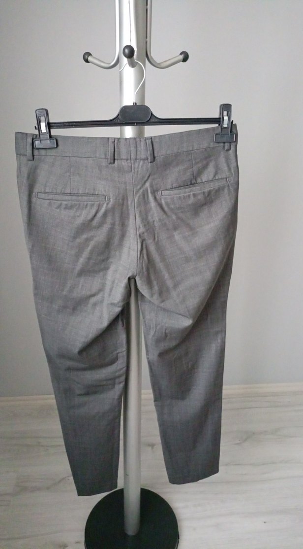 Gri Düğmeli Erkek Takım Yeleği - Görsel 5