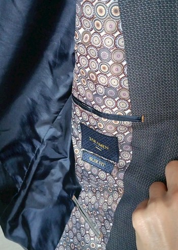 Gri Erkek Ofis Takım Elbise Ceketi - Görsel 4