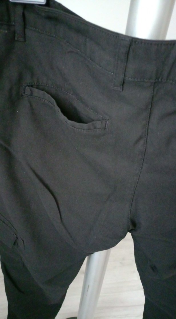 erkek Siyah Kemerli Normal Boy Kumaş Pantolon - Görsel 3