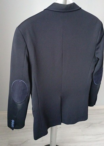 Erkek Lacivert Düğmeli Regular Fit Ceket - Görsel 4